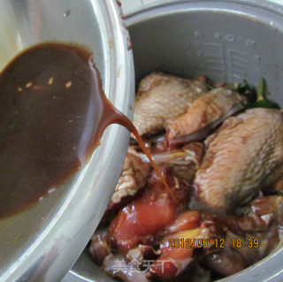 Rice Cooker Version Three Cup Chicken recipe