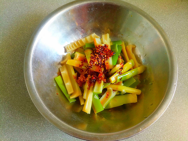 Cold Bamboo Shoots recipe