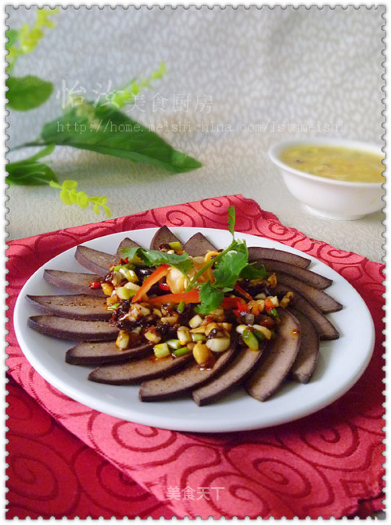 [yi Ru's Private House Refreshing Cold Dishes] Change The Taste to Eat Pork Liver---pig Liver Mixed with Spicy Sauce