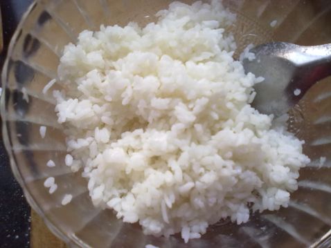 Flossy Rice with Floss recipe