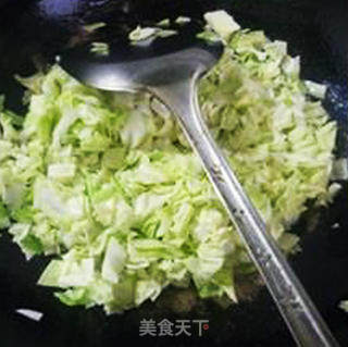 Fried Rice with Shrimp Paste and Cabbage recipe