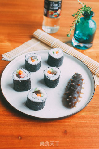 Sea Cucumber Sushi recipe