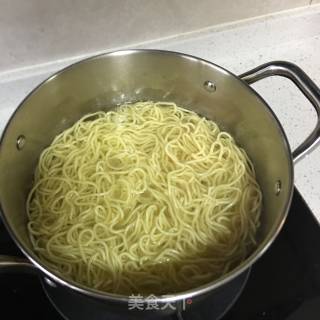 Three Silk Fried Noodles recipe