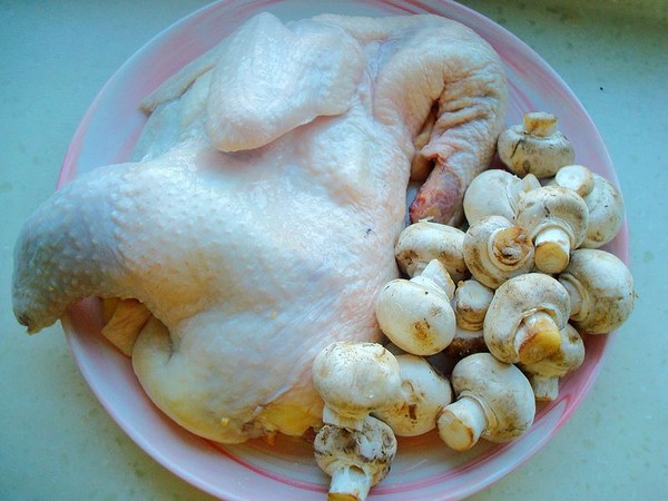 Stewed Chicken with Mushroom recipe