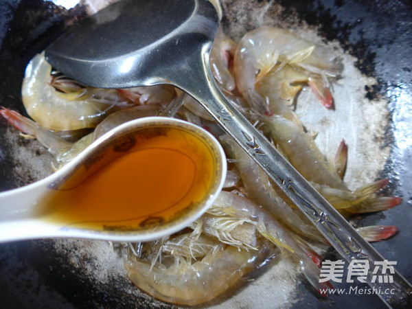 Shrimp with Pickled Peppers recipe