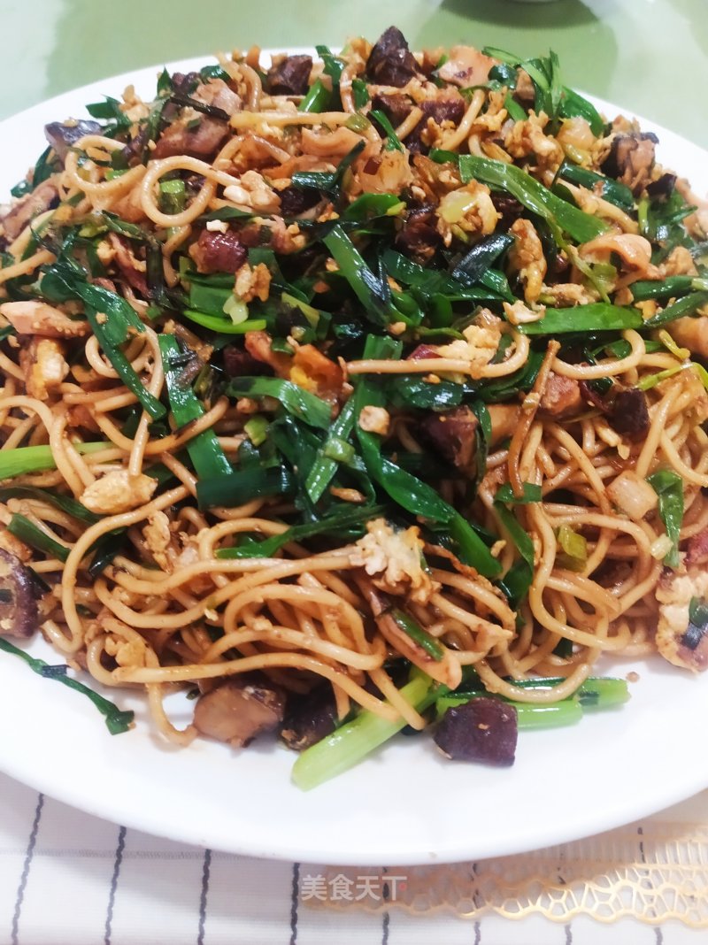 Fried Cold Noodles recipe