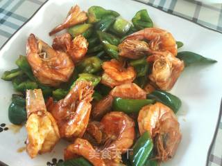 Fried Spicy Shrimp recipe