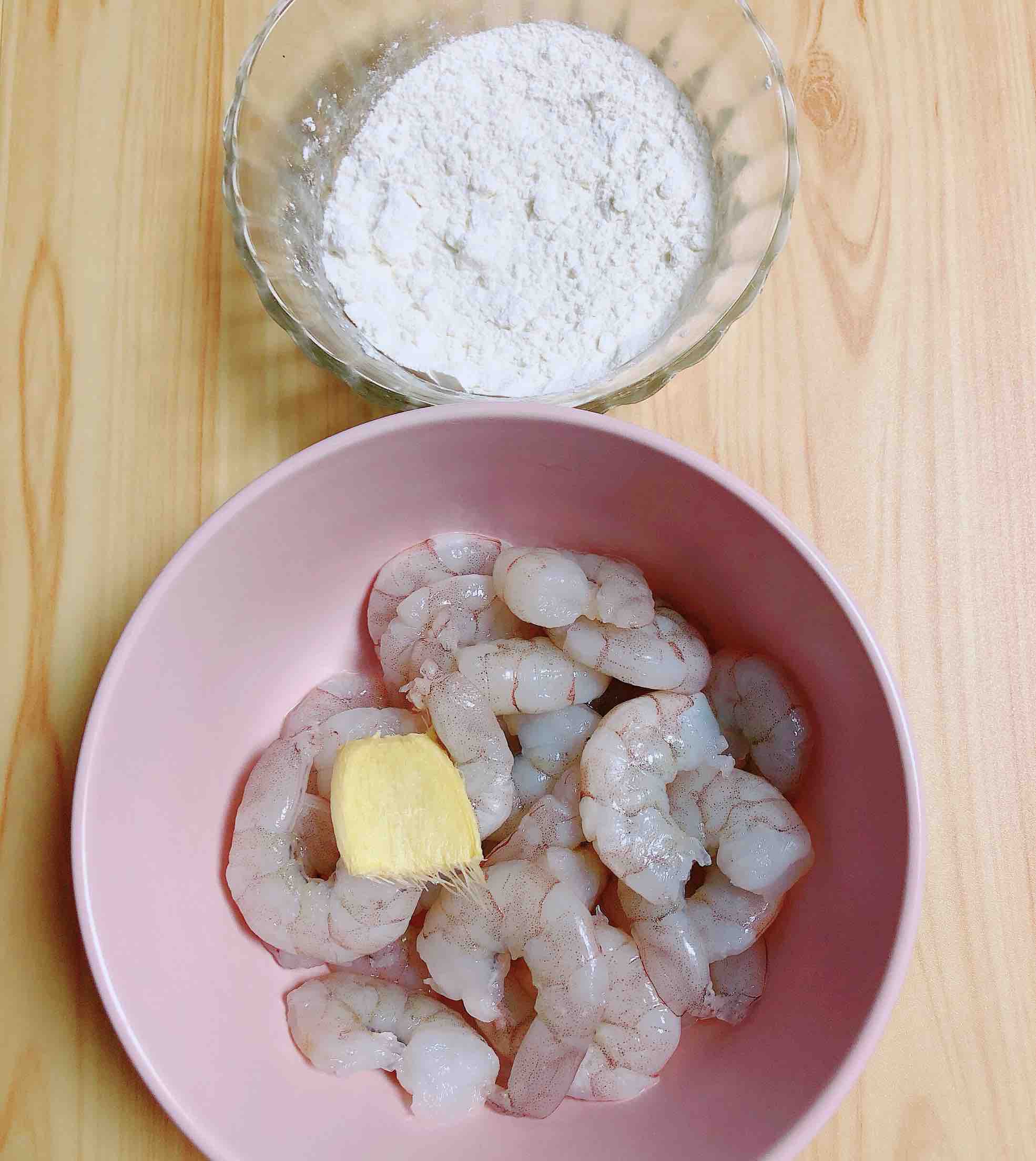 Soft Fried Tempura Shrimp recipe