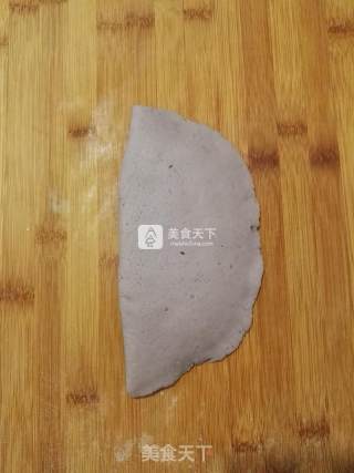 #aca烤明星大赛#purple Sweet Potato Soda Biscuits recipe
