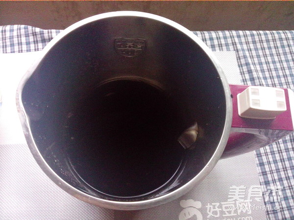 Black Rice and Black Sesame Paste recipe