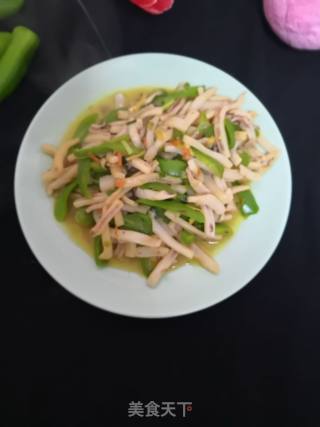 Green Pepper Squid Rings recipe