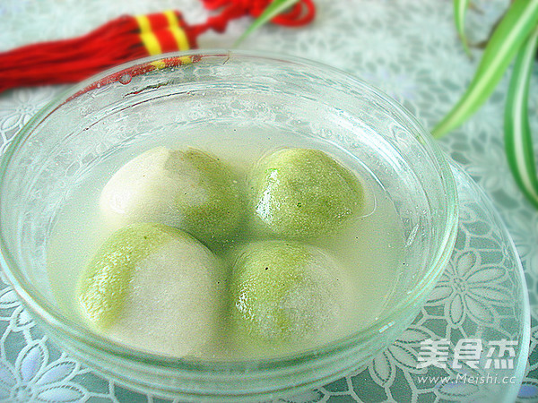 Jade Two-color Five-ren Glutinous Rice Balls recipe