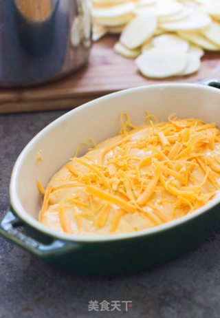 Potatoes and Pumpkin Mashed with Cheese recipe