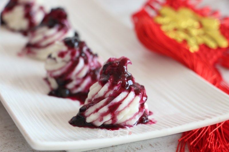 Blueberry Yam Puree recipe