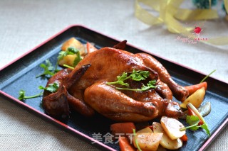 Crispy Roast Chicken for Christmas recipe