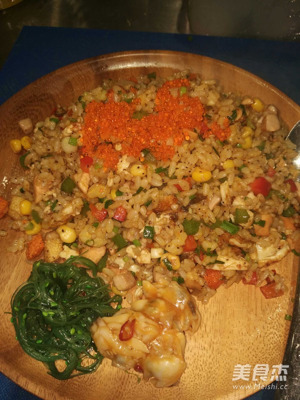 Seafood Fried Rice recipe