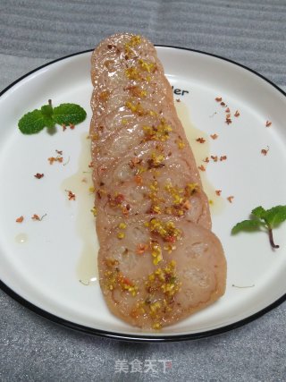 Osmanthus Lotus Rice recipe