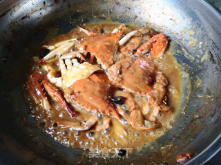 #seafood#spicy Fried Flying Crab recipe