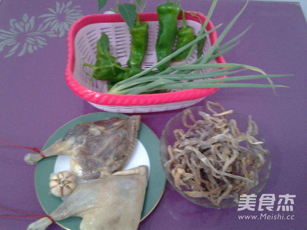 Stir-fried Bamboo Shoots with Cured Duck recipe