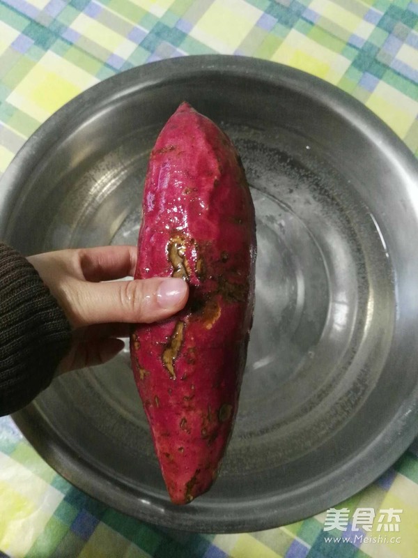Microwave Baked Sweet Potatoes recipe