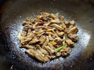 Stir-fried Duck with Ginger and Spring Onion recipe