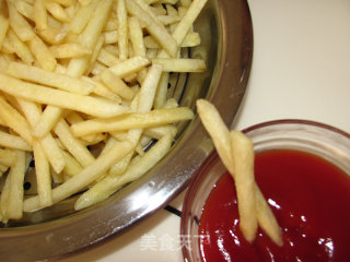 Six Steps to Make Delicious French Fries recipe