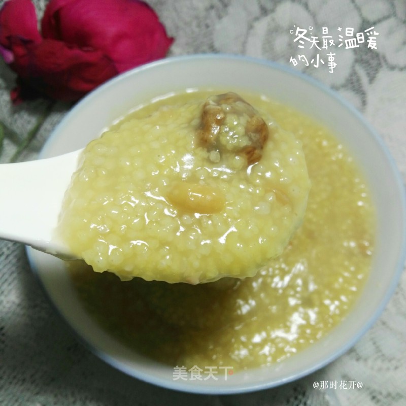 Peanut Walnut Millet Congee recipe