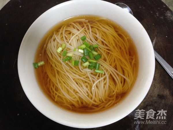 Noodles in Clear Soup recipe