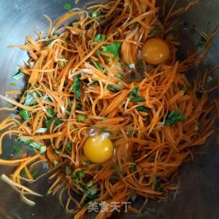 Fried Carrot Balls recipe