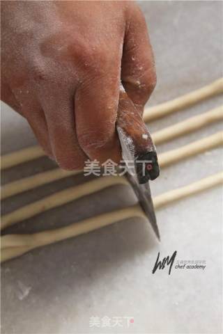 Wheat Ears Garnished Bread recipe