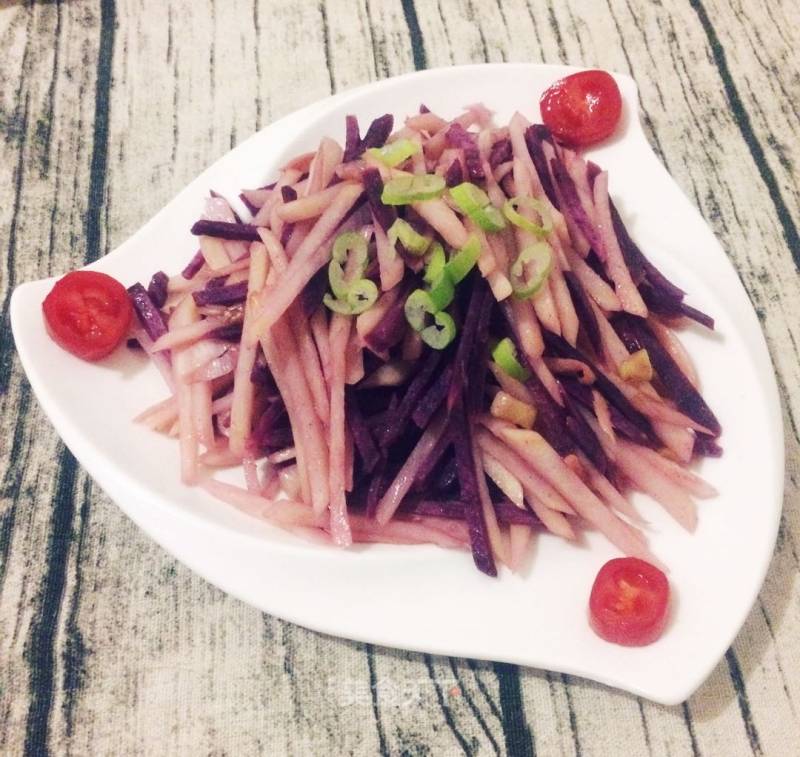#trust of Beauty# Sweet and Sour Double Potato recipe