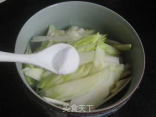 Peeled Vegetables with Chili Sauce recipe