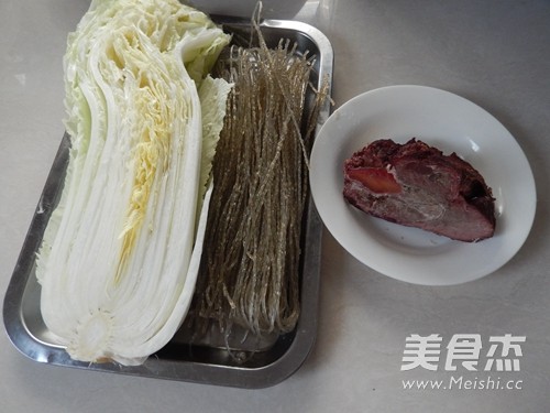 Cabbage Beef Stewed Vermicelli recipe