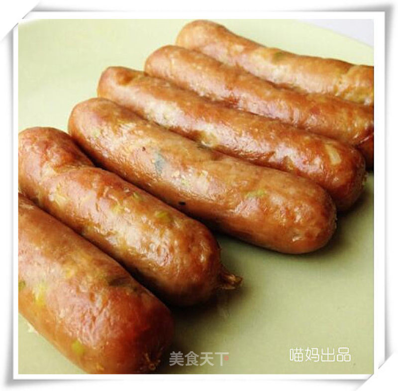 Homemade Ham Sausage recipe