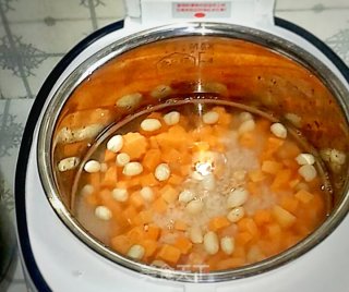 Sweet Potato Glutinous Rice Peanut Porridge recipe