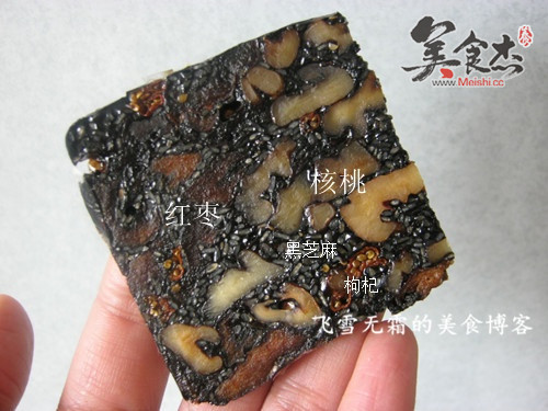 Walnut Red Date Ejiao Cake recipe