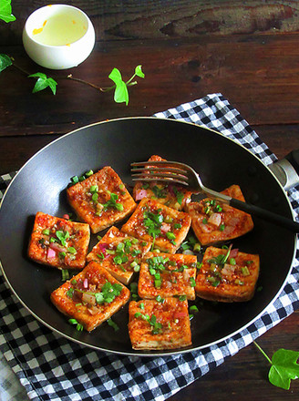 Garlic Stinky Tofu recipe