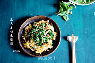 #春食野菜香#malantou Xiaochao recipe