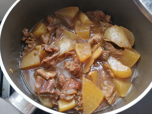 Braised Radish Sirloin recipe