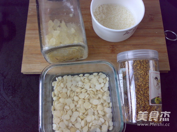 Almond Osmanthus Dew recipe