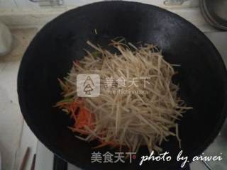 Vegetarian Stir-fried Burdock Three Silks recipe