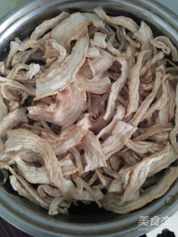 Dried Radish Boiled Pork Slices recipe