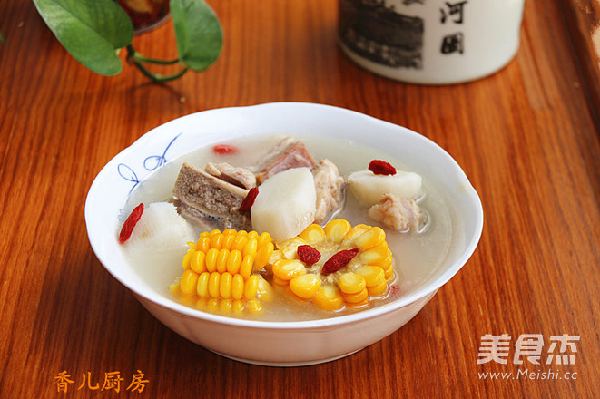 Yam Stewed Pork Bone Soup recipe