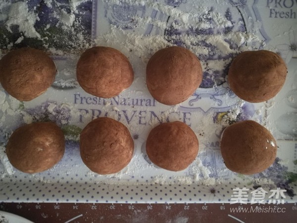 Mushroom Bean Paste Bun recipe