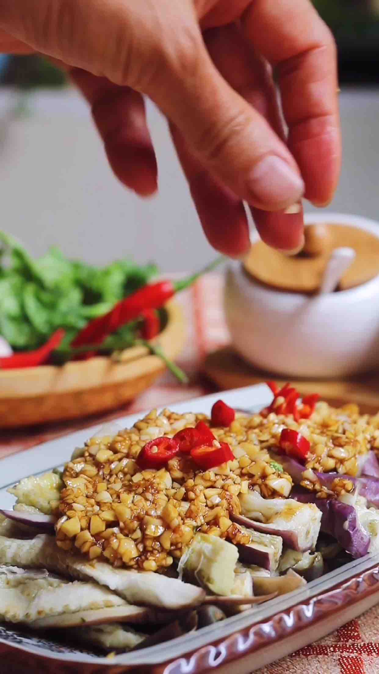 Garlic Eggplant recipe