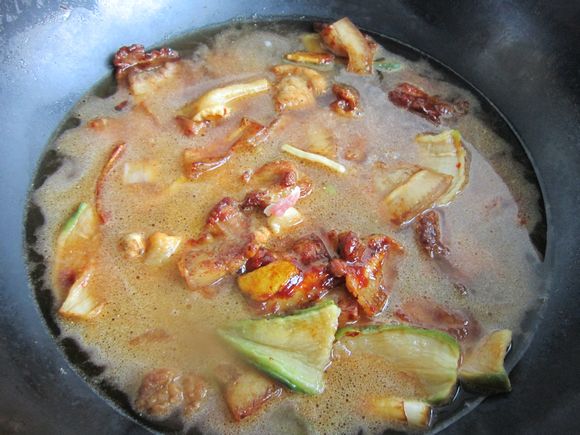 Dried Radish Meat Pot recipe