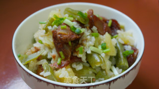 Delicacy||boiled Rice with Sausage recipe