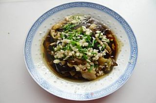 Super Dish-eggplant with Minced Garlic recipe