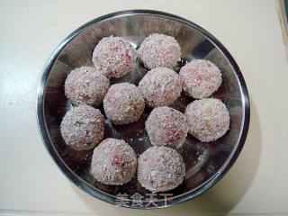 【anhui Cuisine】——"shepherd's Purse Meatballs" recipe