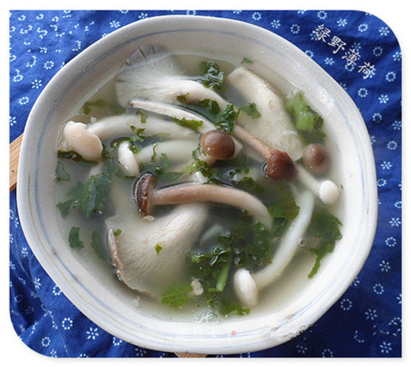 Mushroom Meeting-pickled Vegetable Mushroom Soup recipe